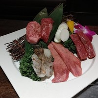 焼肉トラジ ルクア大阪店 - ●御膳オーダー(特選ﾄﾗｼﾞ御膳4800)+中瓶ﾋﾞｰﾙ825＋ｼｬﾝﾊﾟﾝﾊｰﾌ6380=12,000円 2019年10月