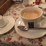 アンティカ オステリア バーチョ - 食後のコーヒーです