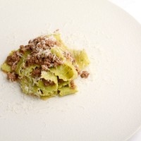 パッパルデッレ 和牛のラグー、ゴルゴンゾーラ