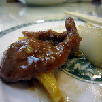 東亜食堂 - 牛肉と青梗菜の炒め物