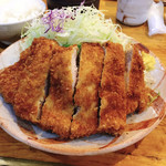 Tonkatsu Taketei - 上とんかつ定食です。（2019.10 byジプシーくん）