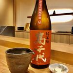 天ぷら たけうち - 高千代 からくち純米酒 +19 美山錦