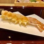 天ぷら たけうち - 長崎産 天然車海老