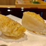 天ぷら たけうち - 北海道産 帆立貝柱
