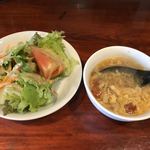 大衆中遊華食堂 八戒 - サラダとスープもつくよ