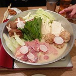 銀座 篝 札幌店 - 水炊き鍋(2019.10)