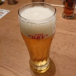 銀座 篝 - ビール(2019.10)