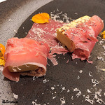 カーサ・デル・チーボ - Culatello di Zibello&玉蜀黍のSemifreddo