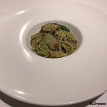 カーサ・デル・チーボ - 螺貝と隠元の冷製Pasta alla genovese