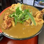 極楽うどん TKU - 鶏天カレーうどん（￥950）