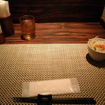 旬菜ステーキ処 らいむらいと - カウンター席