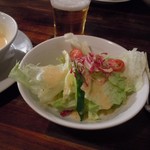 トーク バック - ランチに付くサラダ！