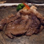 翡翠之庄 - 肉料理　豊後牛のあぶり焼き