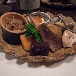 翡翠之庄 - 小鉢　紅白なます　前菜　長湯の四季