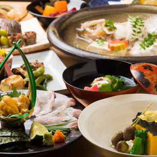 ◎We prepare course meals suitable for entertaining and dinner parties.