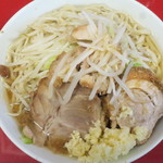 ラーメン二郎 - ラーメン小＋ニンニク多め