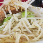 ラーメン二郎 - ヤサイ（そのまま）