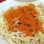 ラーメン二郎 - 一味投下～♪