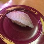 Sushiro - ツボ鯛。脂の乗りと食感が最高でした！