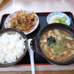 Mampukushokudou - 豚汁定食（５００円）