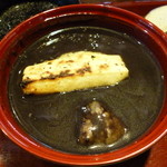 たねや日牟禮茶屋 - 黒ごましるこ650円