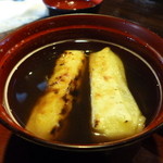 たねや日牟禮茶屋 - ぜんざい