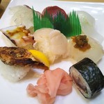 寿司一心 - にぎり定食 1,100円