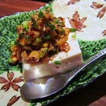 松庵 - 辛ヤッコ　さっぱりで美味しい