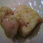 松庵 - 和牛脂付きホルモン（塩）