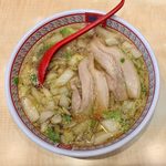 どうとんぼり神座 - そぼろ丼セット ¥1,000 のおいしいラーメン