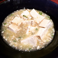 天空飲茶酒家 - 黄辣油豆腐(白い麻婆豆腐)