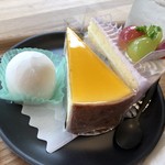 太郎庵 - ケーキ&シャインマスカット大福