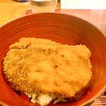 麺 みつヰ - 自家製ソースのカツ丼　¥350