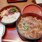 盛田屋 - うどん定食800円