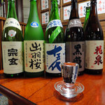 和食居酒屋　とくがわ - 日本酒取り揃えております。銘酒の数々をお愉しみ下さい。