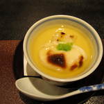 澤いち - アップ（軽く外側を炙ったふわふわの白子）