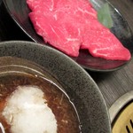 焼肉 激 - 2012.1　外ヒラおろしポン酢