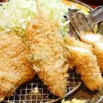 Tonkatsuichiriduka - ミックスフライ定食