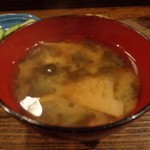 Kappou Oonishi - 煮詰まった味噌汁