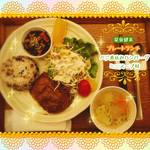 菜食健美 - ◇ベジ煮込みハンバーグ　ミニスープ付き◇VEGAN　OK
