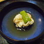 「和歌山のワタリガニと茄子」