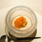 エクアトゥール - ムール貝うにクリームソース