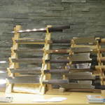 澤いち - 見事に磨き上げられた包丁