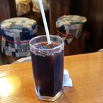 栗城 - サービスのアイスコーヒー