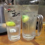 やきとり 正や - すだちチューハイ