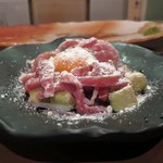 バビアン - スペイン産栗豚 生ハムユッケ