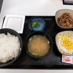 吉野家 - 納豆牛小鉢定食