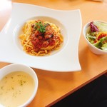 cafe＆Dining Bar haco - パスタセット（920円）