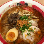 那の福 - ●黒とんこつラーメン （にんにく入り）870円
●麺大盛り 110円
2019.10