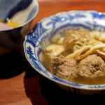 富小路 やま岸 - 肉団子